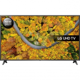 LG 43UP75003 43" 4K Smart UHD TV 2021 with Freeview play