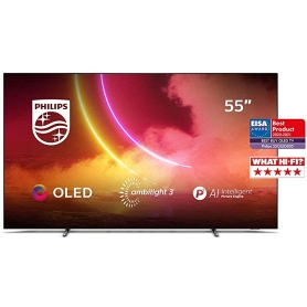 Philips 55OLED805 55" Smart 4K Ultra HD HDR OLED TV with Google Assistant - 0