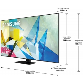 Samsung QE50Q80T 50" QLED 4K UHD Smart TV2020- 2021 MODEL EX DISPLAY CLEARANCE LIKE NEW - 3