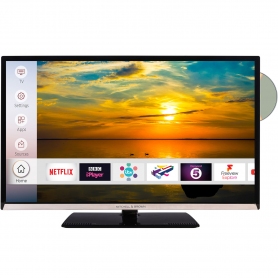 24" Mitchell & Brown HD Ready Smart TV with DVD Built-In - 0