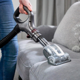 Shark NV601UKT Lift-Away Upright Vacuum Cleaner, Bordeaux/Steel Grey - 4
