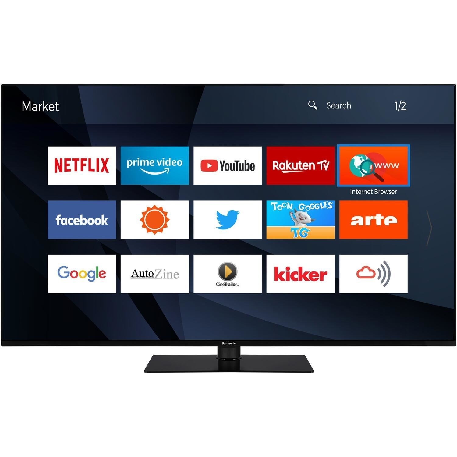 Panasonic TX-50HX600B 50" LED HDR 4K Ultra HD Smart TV with Freeview Play & Dolby Atmos - 3