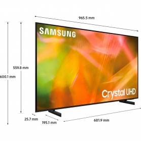 Samsung UE43AU8000 43" HDR 4K Ultra HD Smart TV - 3