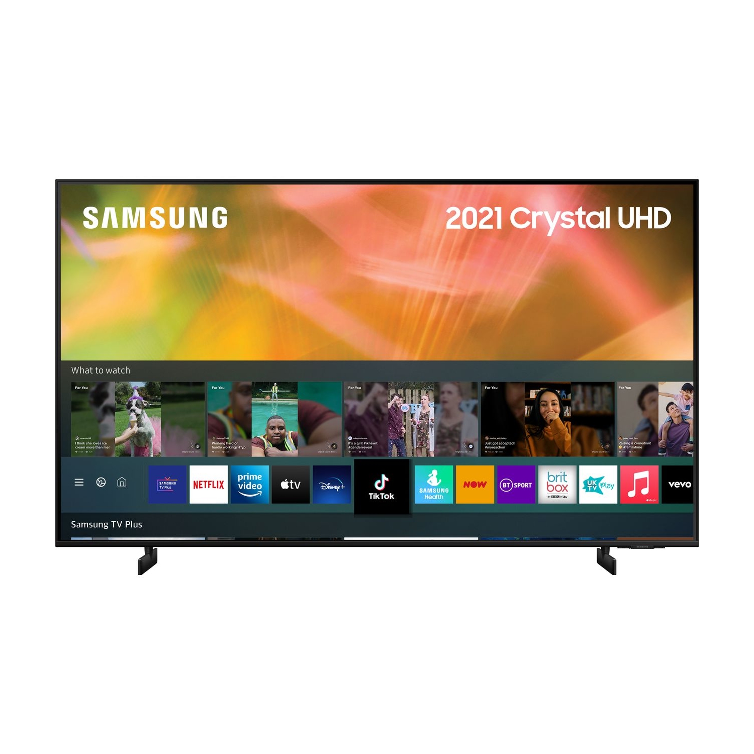 Samsung UE43AU8000 43" HDR 4K Ultra HD Smart TV - 0