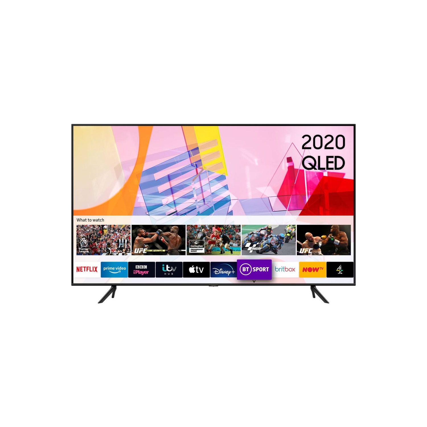 Samsung QE58Q60T 58" Smart 4K Ultra HD HDR QLED TV with Bixby, Alexa & Google Assistant - 0